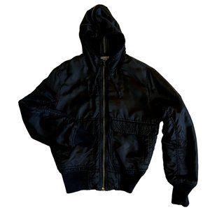 H & M / Hooded Bomber Jacket